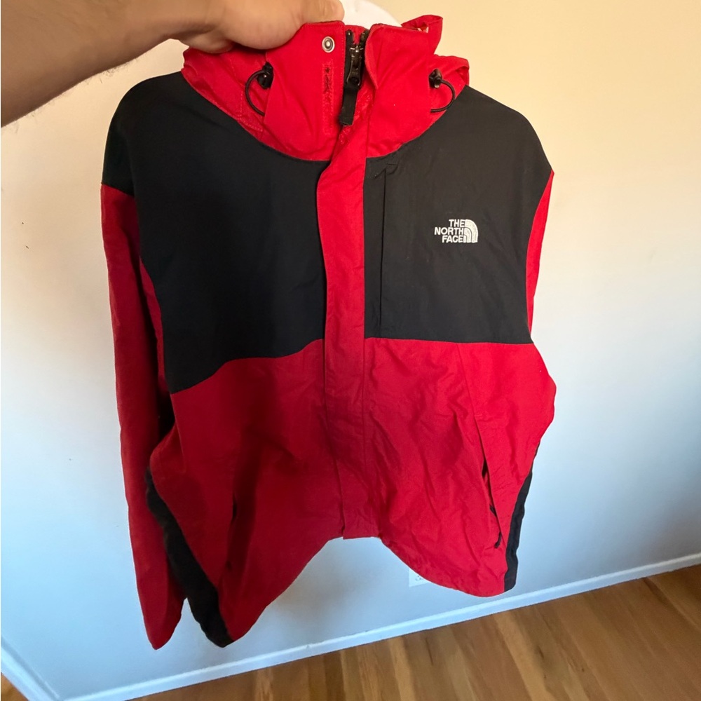 The North Face Bold Red and Black Outdoor Jacket